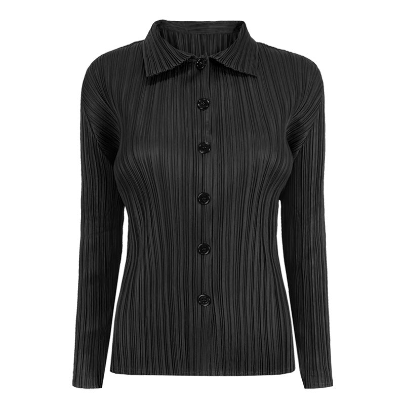 Shirt Women's Design Sense Basic Style Shirt Women's Simple All-Match Tops Coat