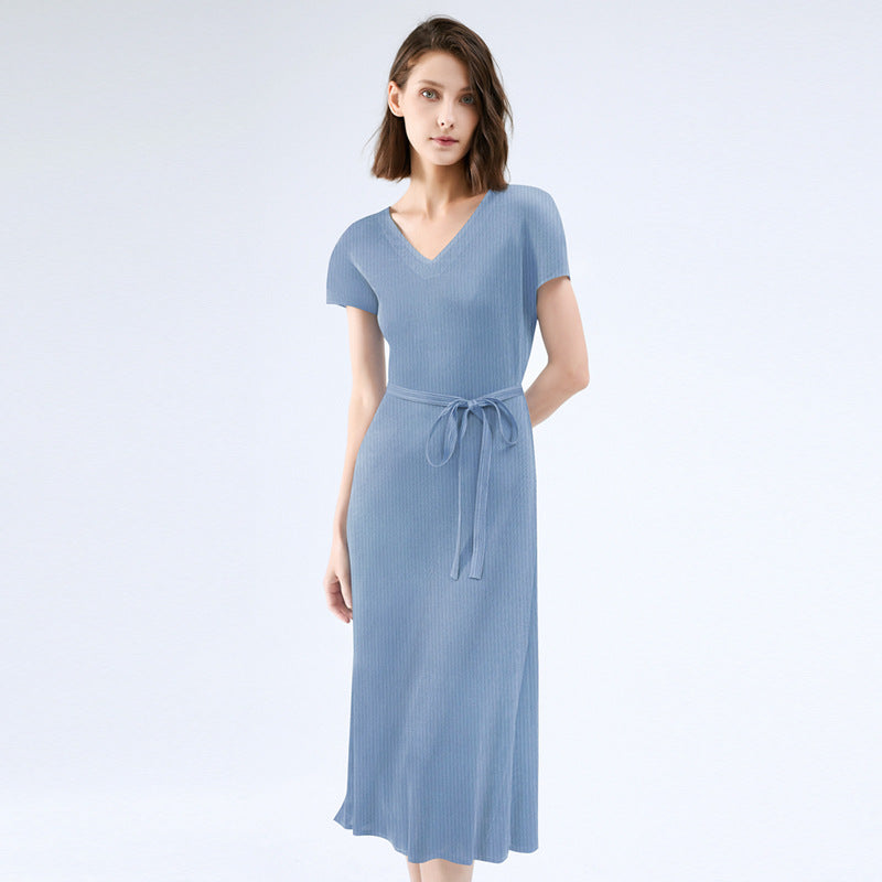 Gentle Dress Women's Summer Sense Summer Wear Waist Slimming