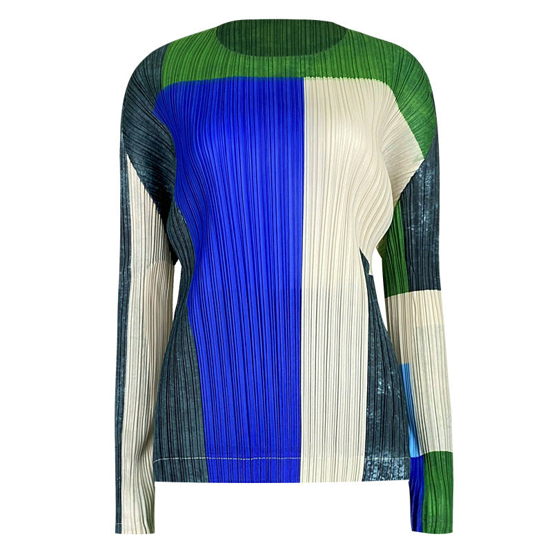 Plaid Two-Piece Plaid Top Slim Skirt Suit Women