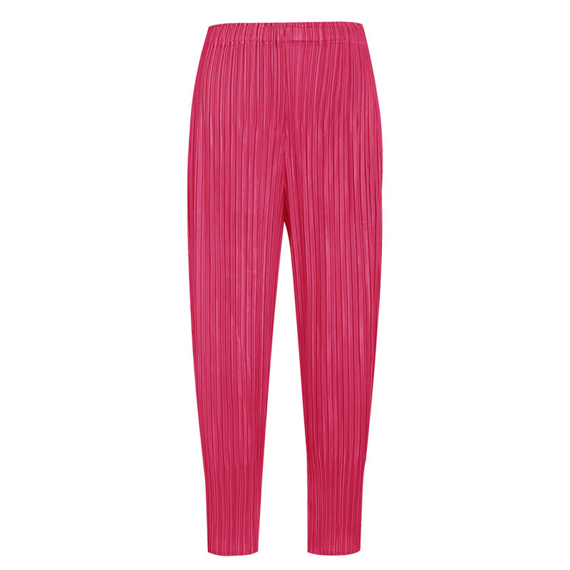 Simple Casual Pants Draping Women's Simple and Breathable Casual Pants Women's Pants plus Size Harem Pants