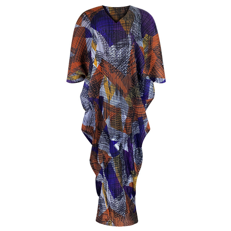 Design Sense Niche Dress Printed Dress Women's Skirt