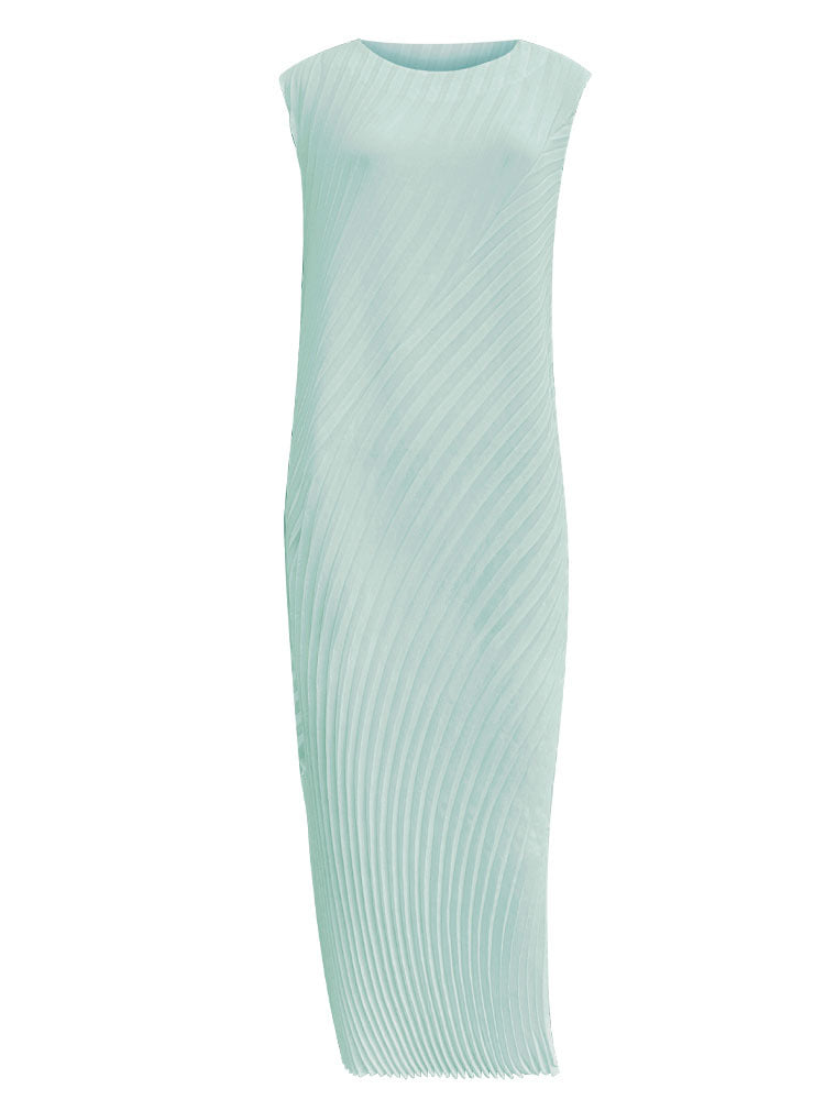 Irregular Dress Women's French Style Slim Fit Inner Wear Sleeveless Dress