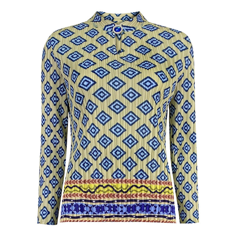 Retro Plaid Suit Women's Design Sense One Button Collar Casual Suit for Women