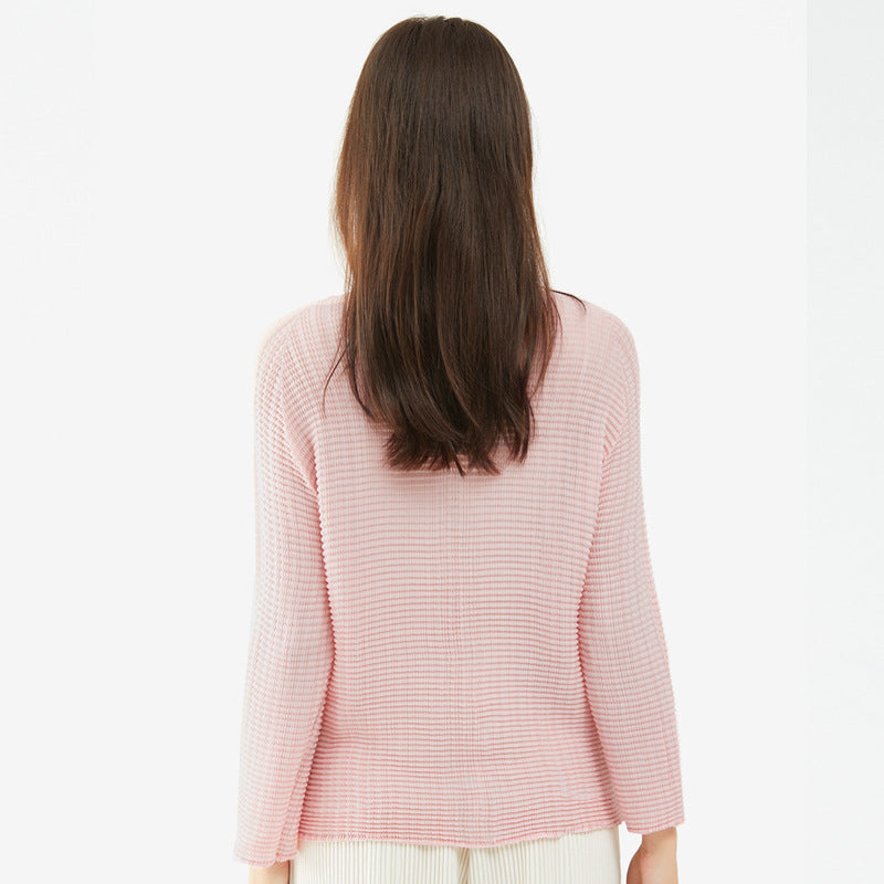 Comfortable Long Sleeve Shirt Non-Ironing Shirt Design Sense Niche Top Coat for Women