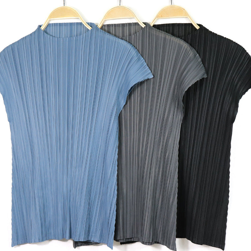 Classic Simple Loose Flying Sleeve T-shirt Slimming Top Clothing