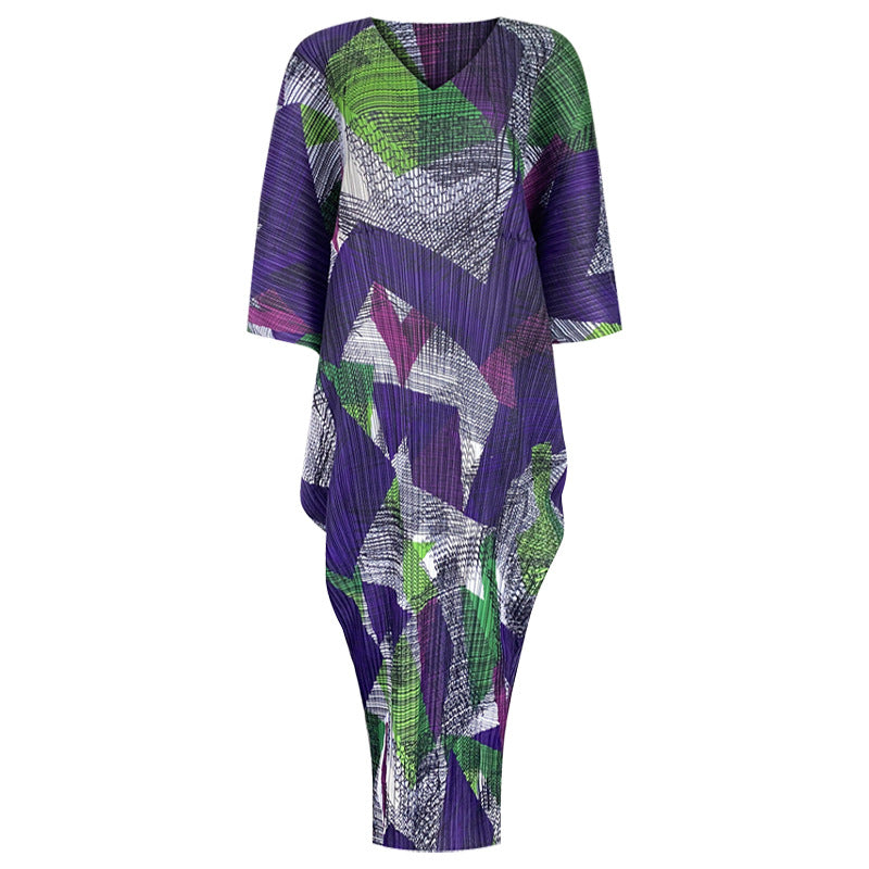 Design Sense Niche Dress Printed Dress Women's Skirt