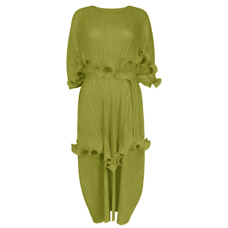 Design Sense Dress Female Waist-Slimming Dress