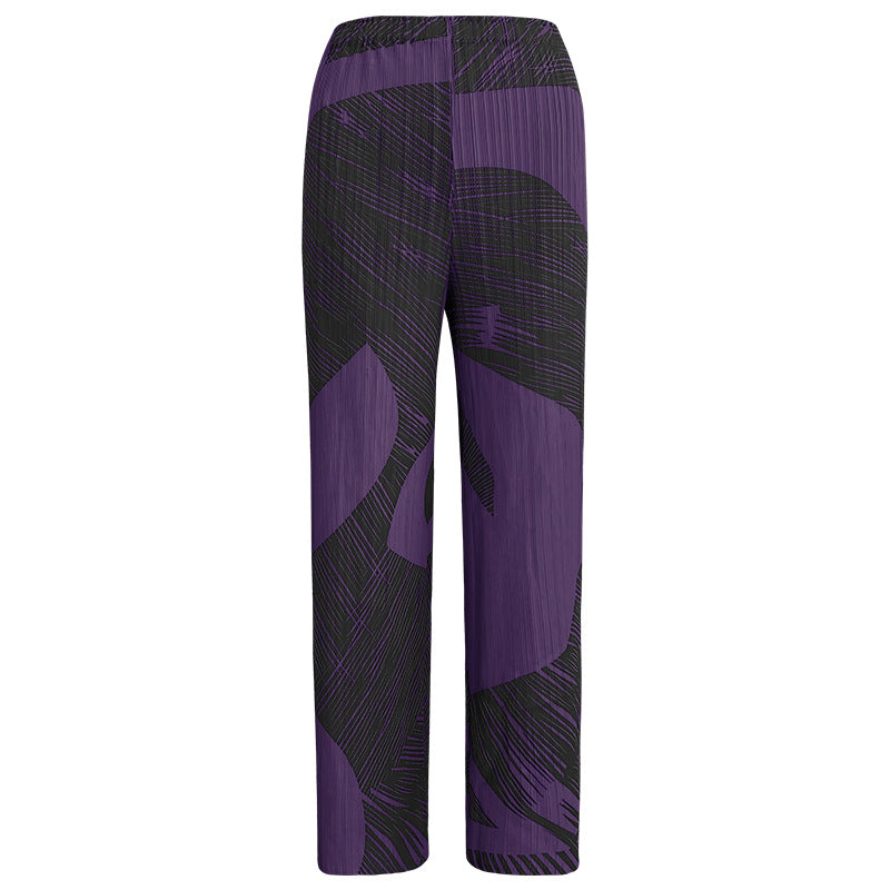 Casual Suit Women's Long-Sleeved Top Casual Pants Slim Fit Two-Piece Suit Autumn Women's