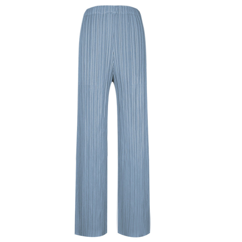 Classic Contraction Trouser Women's Loose and Comfortable Straight-Leg Pants Casual Pants Women's Trousers Women's 9 Colors