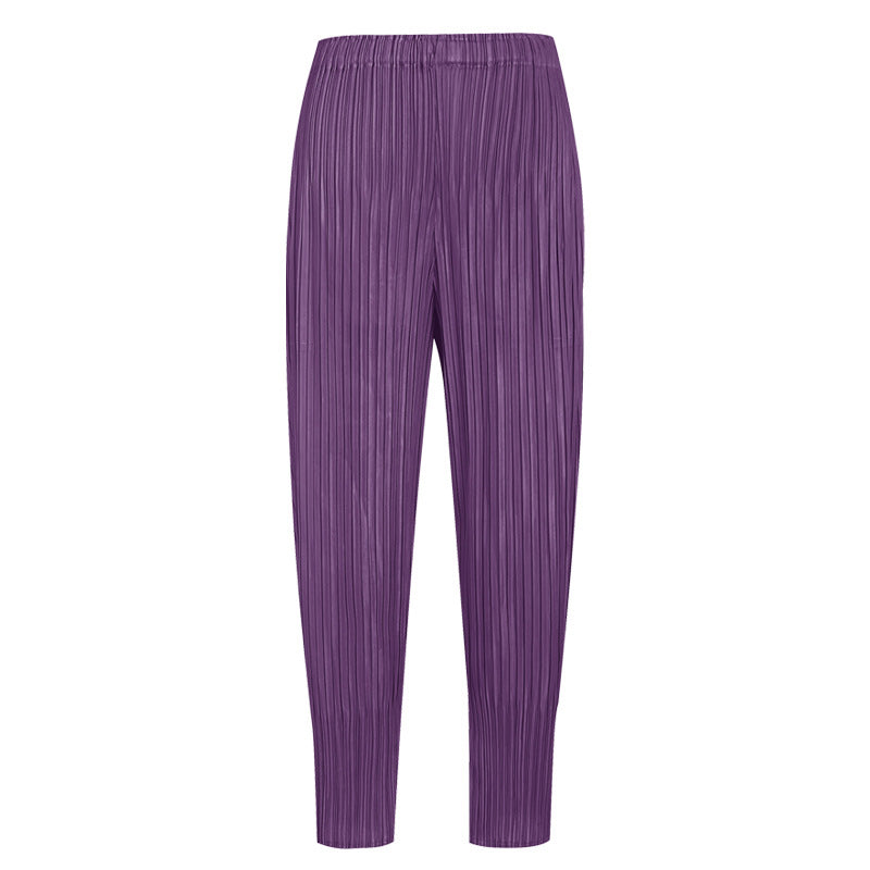 Simple Casual Pants Draping Women's Simple and Breathable Casual Pants Women's Pants plus Size Harem Pants