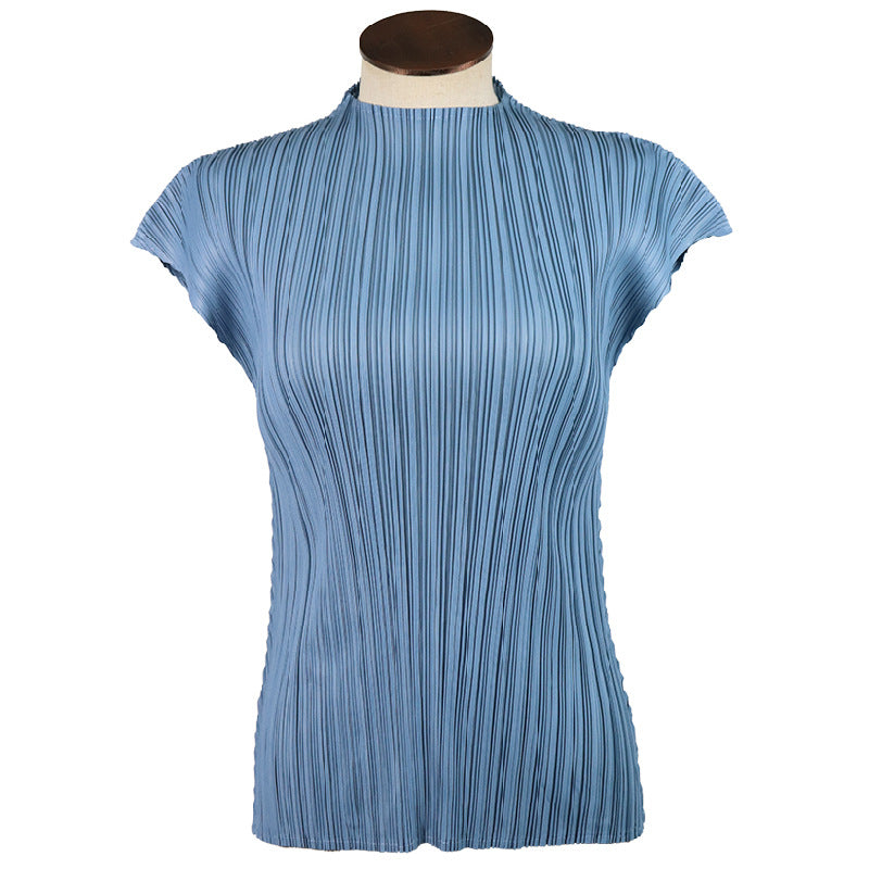 Classic Simple Loose Flying Sleeve T-shirt Slimming Top Clothing