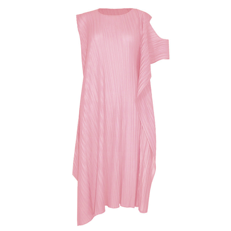 Irregular Skirt Dress Women's Summer Sense Slim Fit Bottoming Skirt