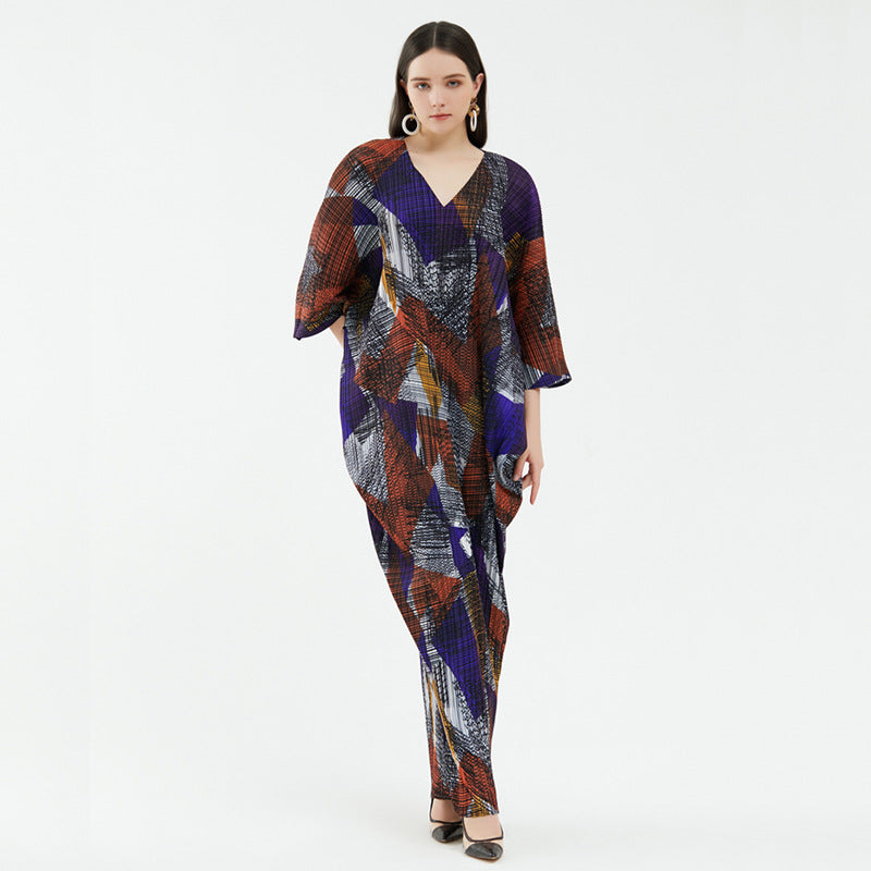 Design Sense Niche Dress Printed Dress Women's Skirt