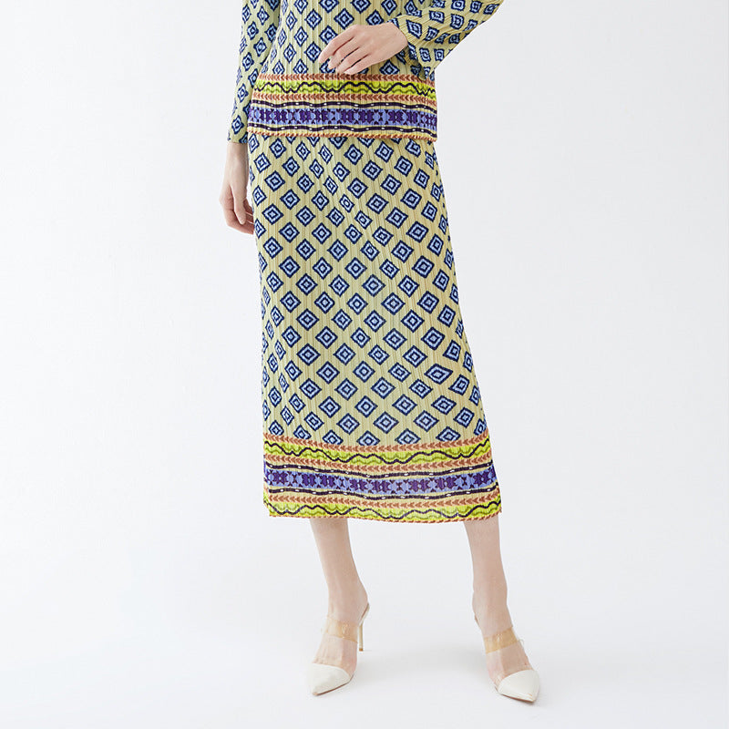 Retro Plaid Suit Women's Design Sense One Button Collar Casual Suit for Women