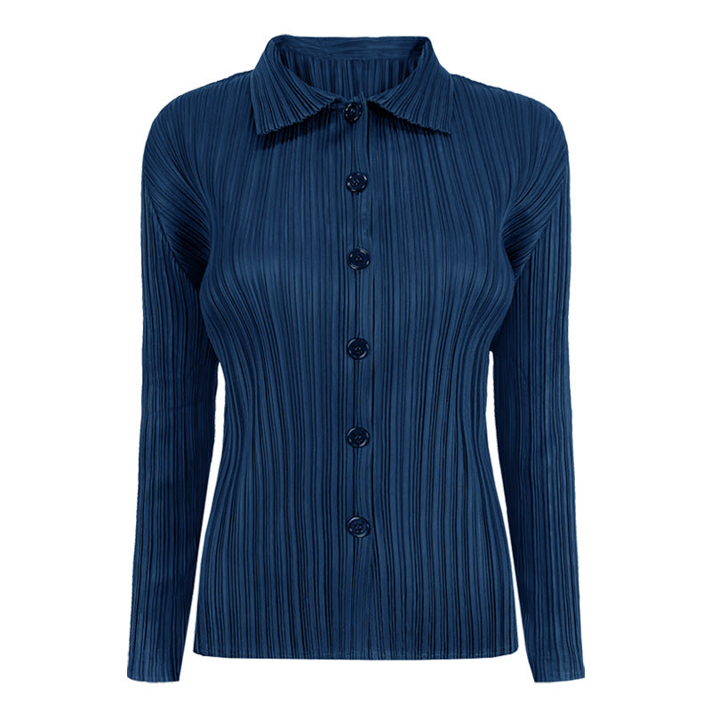 Shirt Women's Design Sense Basic Style Shirt Women's Simple All-Match Tops Coat