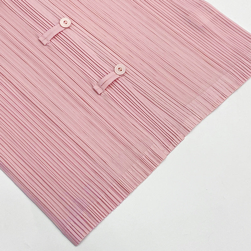 New Chinese Style Light National Style Women's round Neck Solid Color Shirt Underwear Long Sleeved Top