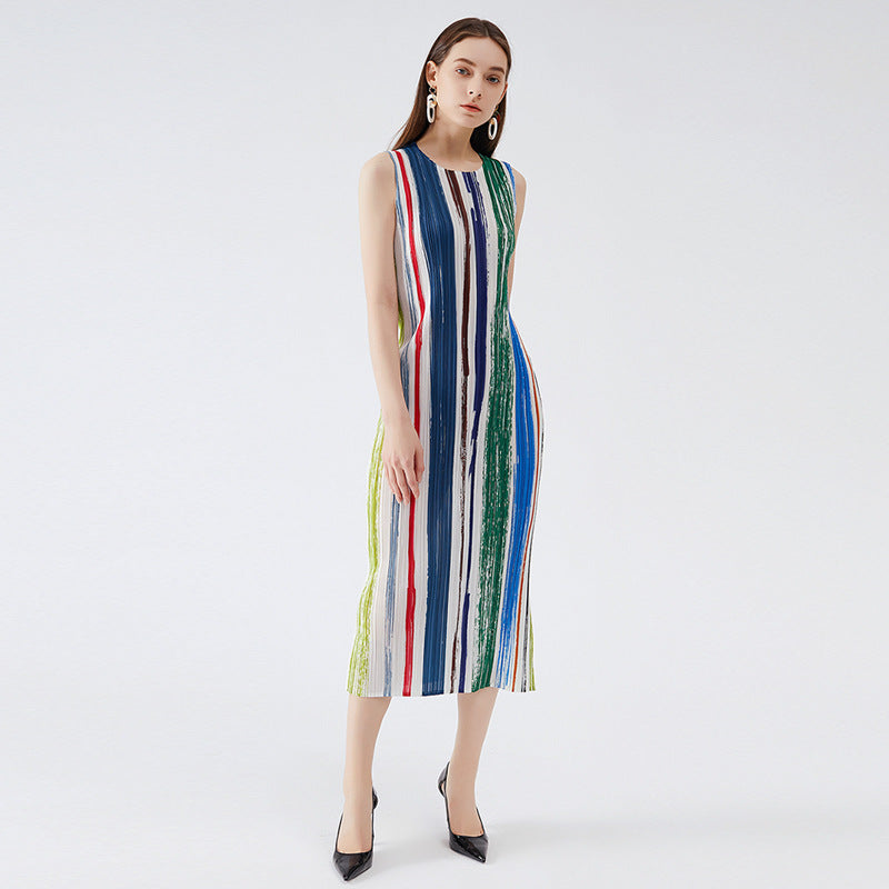 Fashionable Slim-Fit Mid-Length Dress for Women Dress