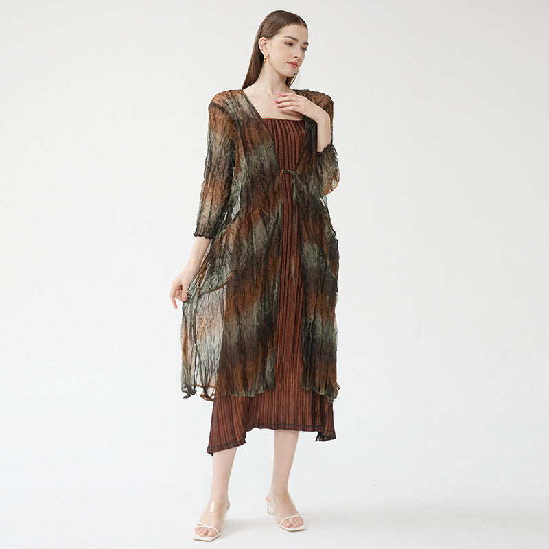 Classic Style Dress Winter Women's Design Long Sleeve Slim Fit Two-Piece Suit