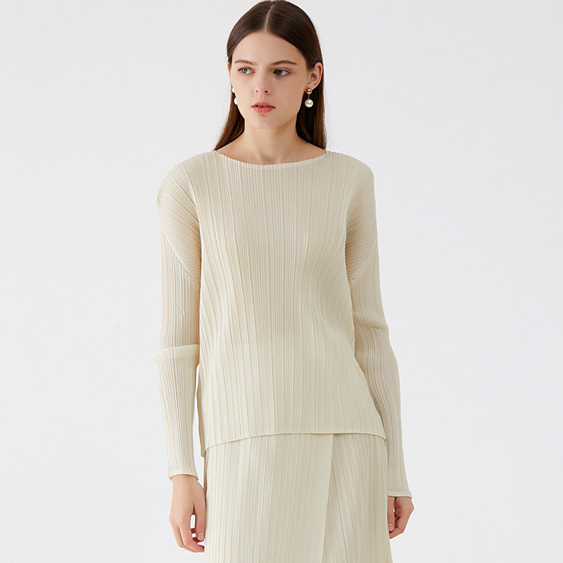 Foundation Package All-Matching Long Sleeve Top Skirt Suit Women