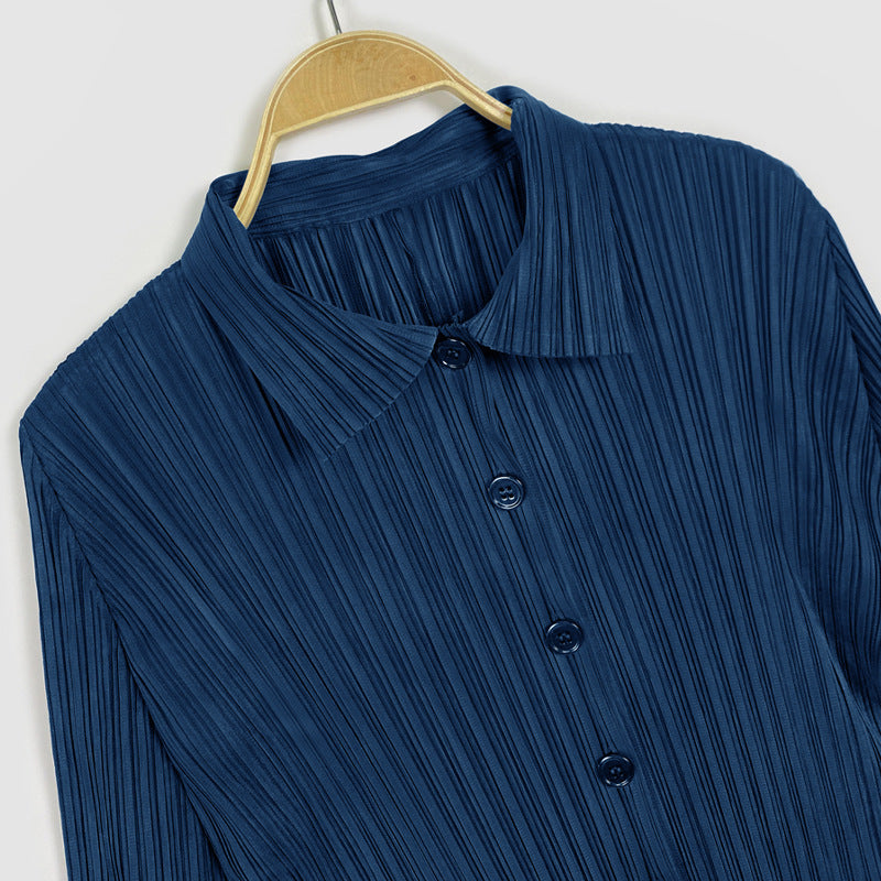 Shirt Women's Design Sense Basic Style Shirt Women's Simple All-Match Tops Coat