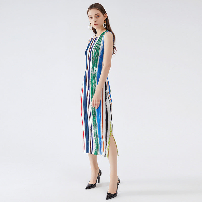 Fashionable Slim-Fit Mid-Length Dress for Women Dress