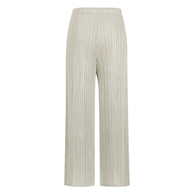 All-Matching Casual Pants Women's Simple Loose Comfortable Stretch Casual Pants Trousers Straight Pants