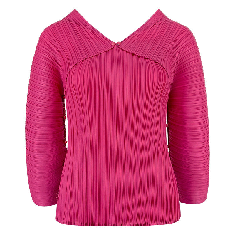 Long-Sleeved T-shirt Women's Slim Split Top Hollow Bottoming Shirt Women's Clothing