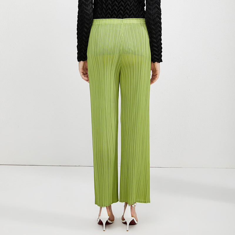 All-Matching Casual Pants Women's Simple Loose Comfortable Stretch Casual Pants Trousers Straight Pants