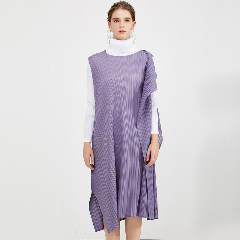 Irregular Skirt Dress Women's Summer Sense Slim Fit Bottoming Skirt