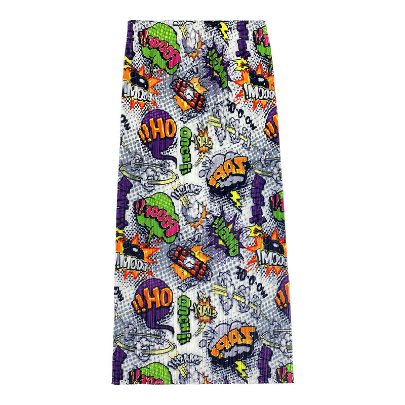 Collection Skirt Female Waist-Level Sense Straight Skirt Small Versatile Mid-Length