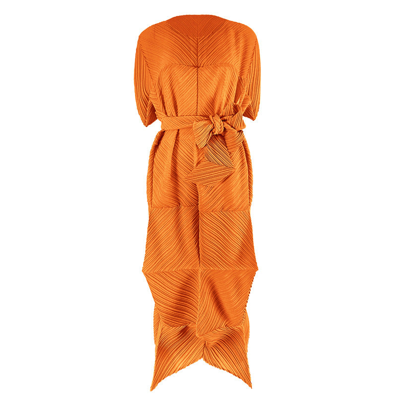 Yellow Chiffon Dress Mid-Length Fairy Skirt Spring Clothing