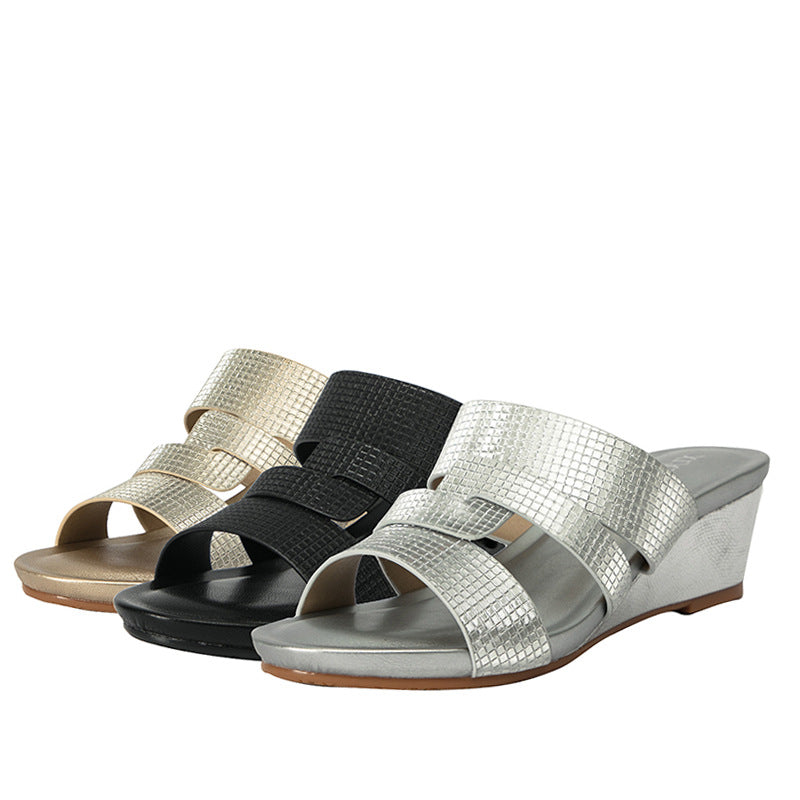 Casual Platform Sandals Summer Comfortable Wedge Surface Outdoor Slippers