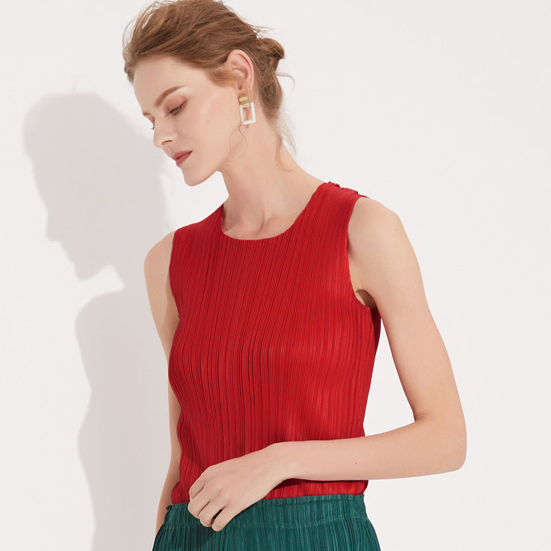 Sleeveless round Neck Vest Classic