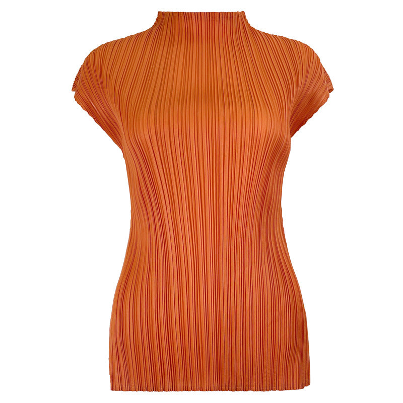 T-shirt Women's Slim Top Comfortable Basic Style Flying Sleeves Bottoming Top