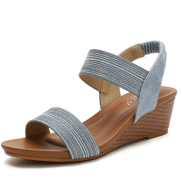 Women's Sandals with Roman Shoes plus Size Wedge Fashion Women's Shoes