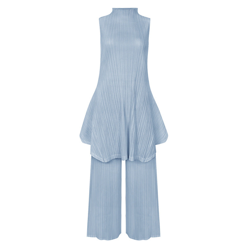 Solid Color Dress Women's Thin Drooping Straight Pants Trousers Casual Suit Women