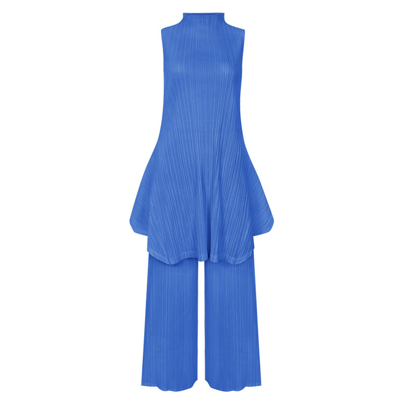 Solid Color Dress Women's Thin Drooping Straight Pants Trousers Casual Suit Women