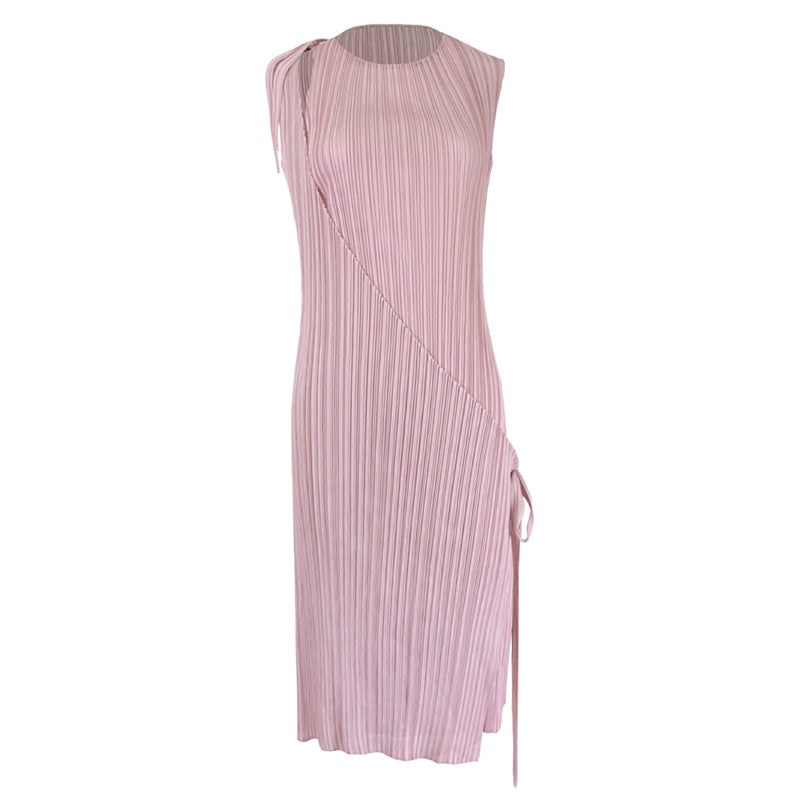 Sleeveless Lace-up Skirt Fairy Original Niche Dress Women