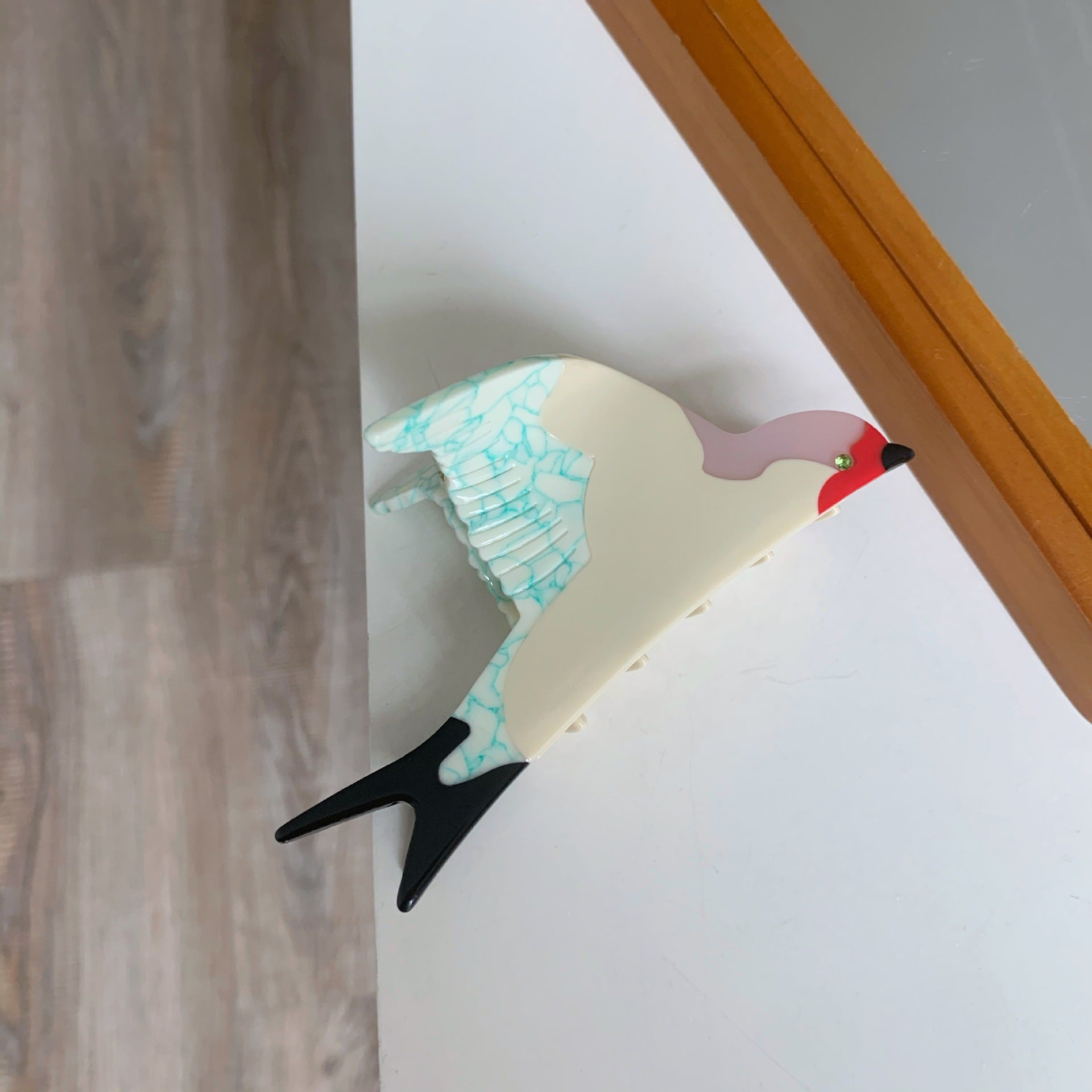 Women's Cute Bird Acetic Acid Sheets Hair Claws | Hair Claws