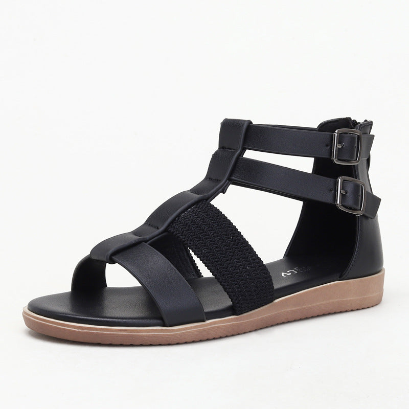 Flat Sandals Women's Beach Roman Sandals Women's Casual