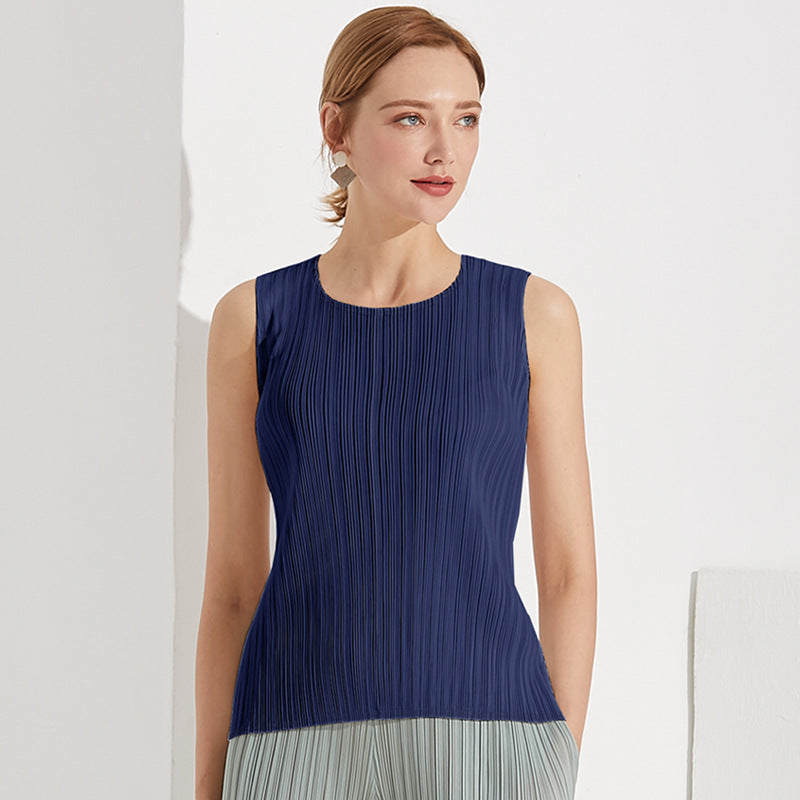 Sleeveless round Neck Vest Classic