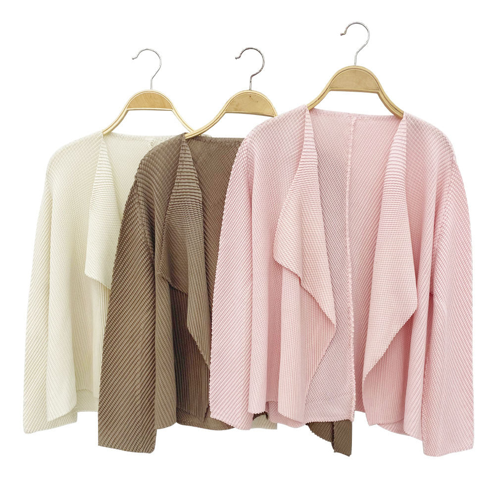 Three-Color Cool Sunscreen Shawl for Women Gentle and All-Match Cardigan Top Small Coat for Women