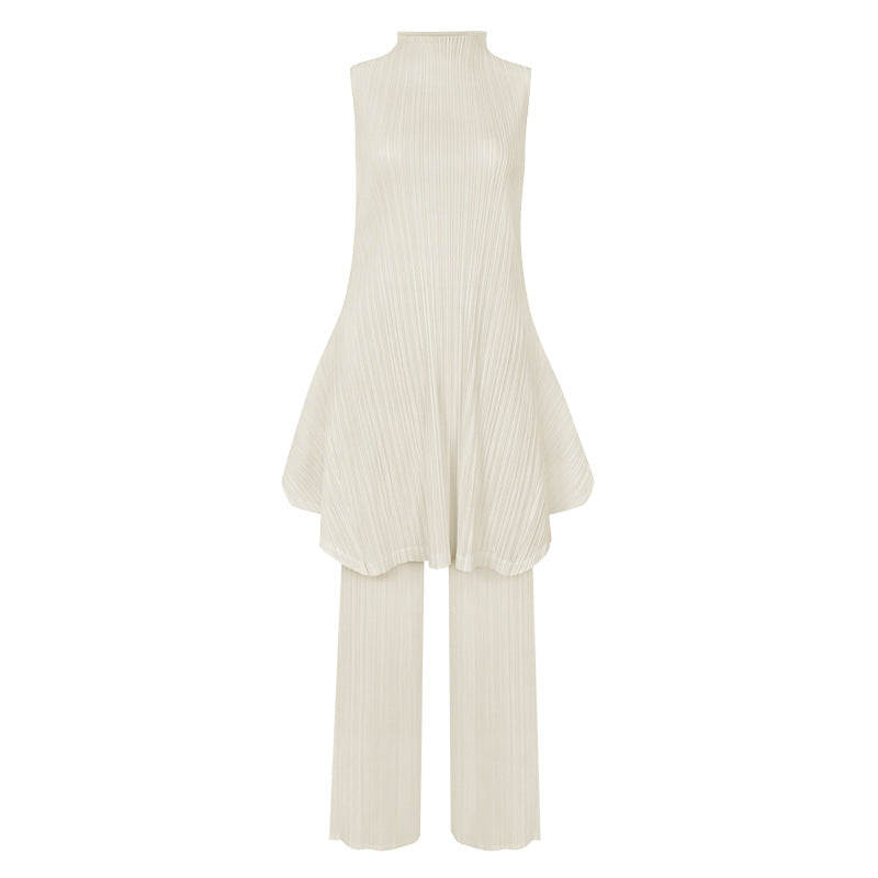 Solid Color Dress Women's Thin Drooping Straight Pants Trousers Casual Suit Women