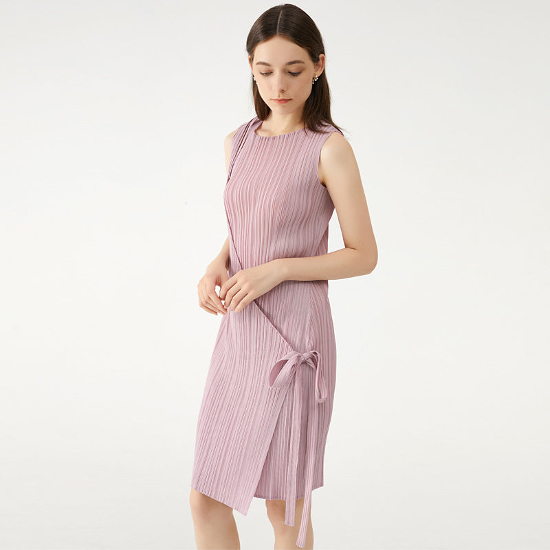 Sleeveless Lace-up Skirt Fairy Original Niche Dress Women