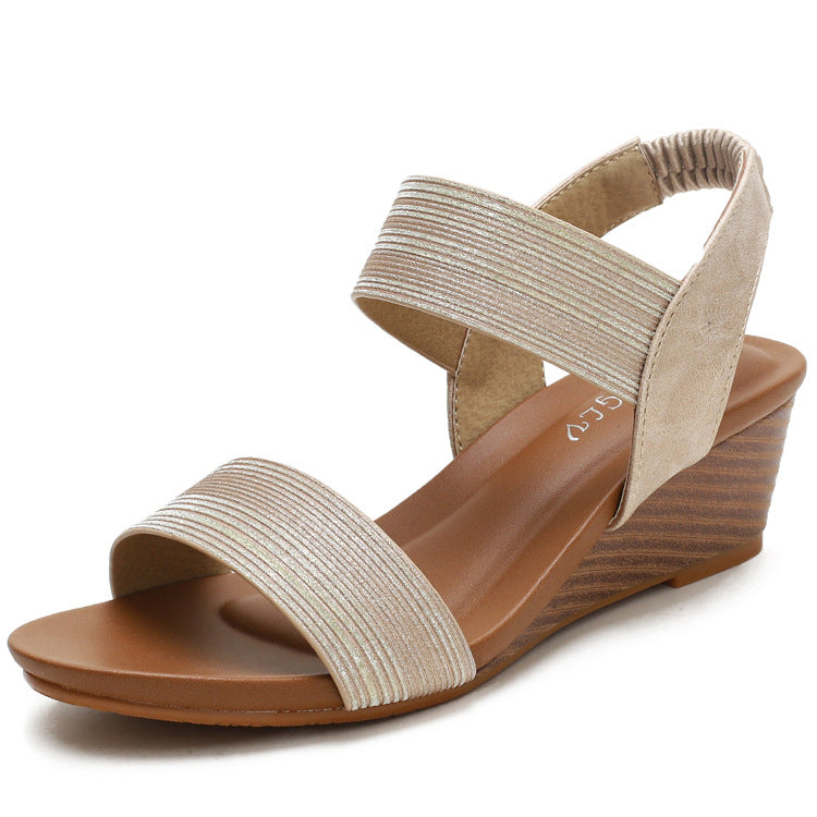 Women's Sandals with Roman Shoes plus Size Wedge Fashion Women's Shoes