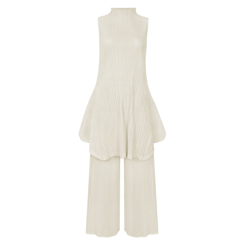 Solid Color Dress Women's Thin Drooping Straight Pants Trousers Casual Suit Women