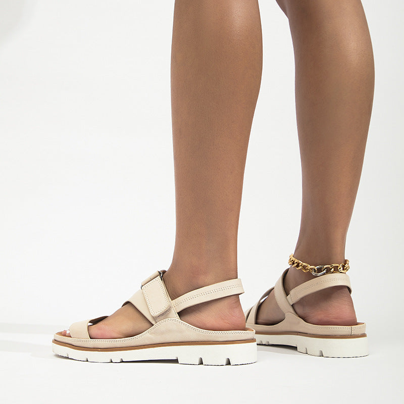 Beach Sandals Comfortable Breathable Roman Sandals Platform Sandals