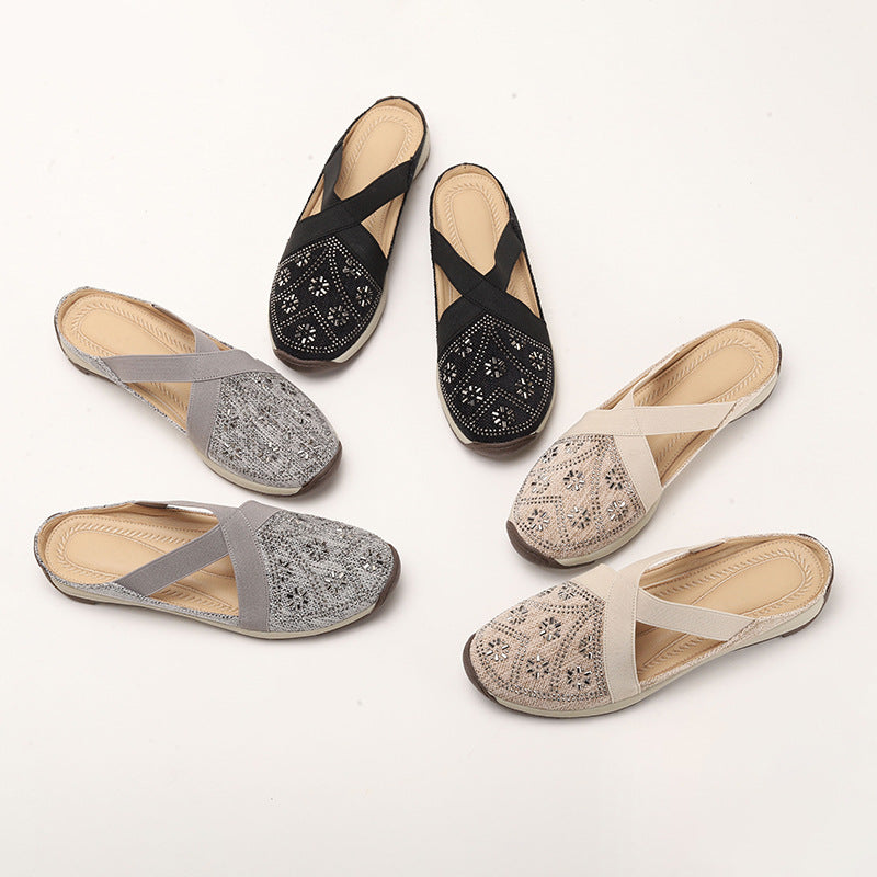 Women's Leisure Slip-on Comfortable and Soft Walking Wearable Shoes Women's Thin Shoes