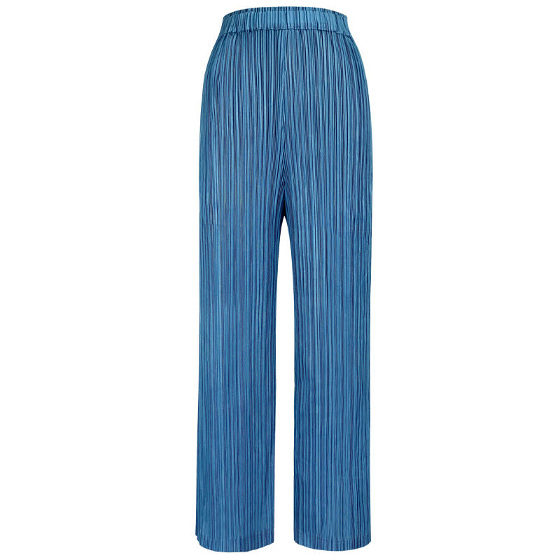 Two-Piece Suit Women's Suit Women's round Neck Top Long Sleeve Casual Pants Two-Piece Suit