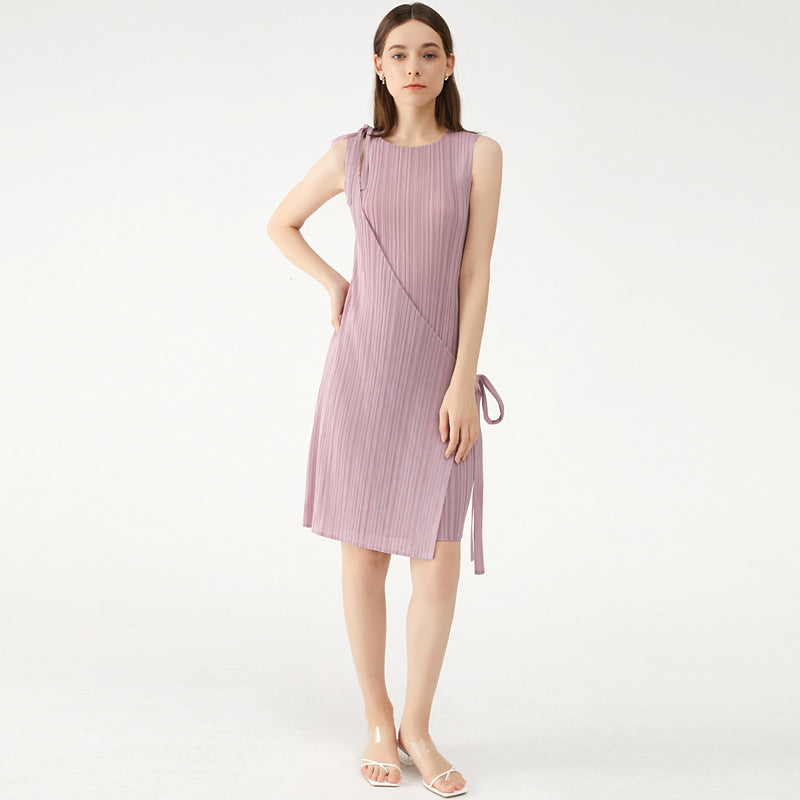 Sleeveless Lace-up Skirt Fairy Original Niche Dress Women